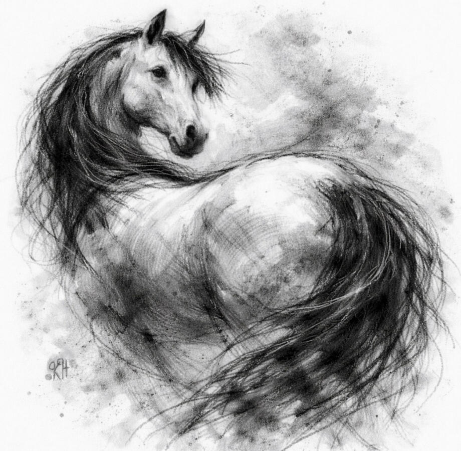 Wild Grace captures power balanced with elegance and control.